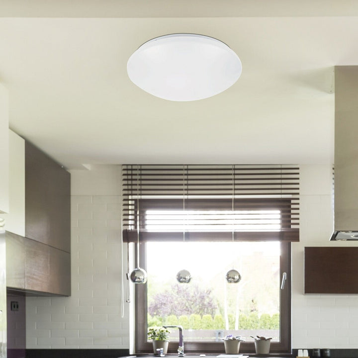 Rabalux Lucas rund LED-loftslampe, hvid, 12 W, 3434