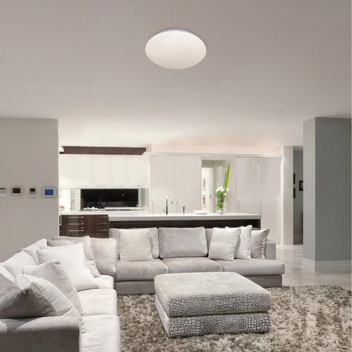 Rund loftslampe med bevægelsessensor Lucas Rabalux hvid 24W 71134 LED