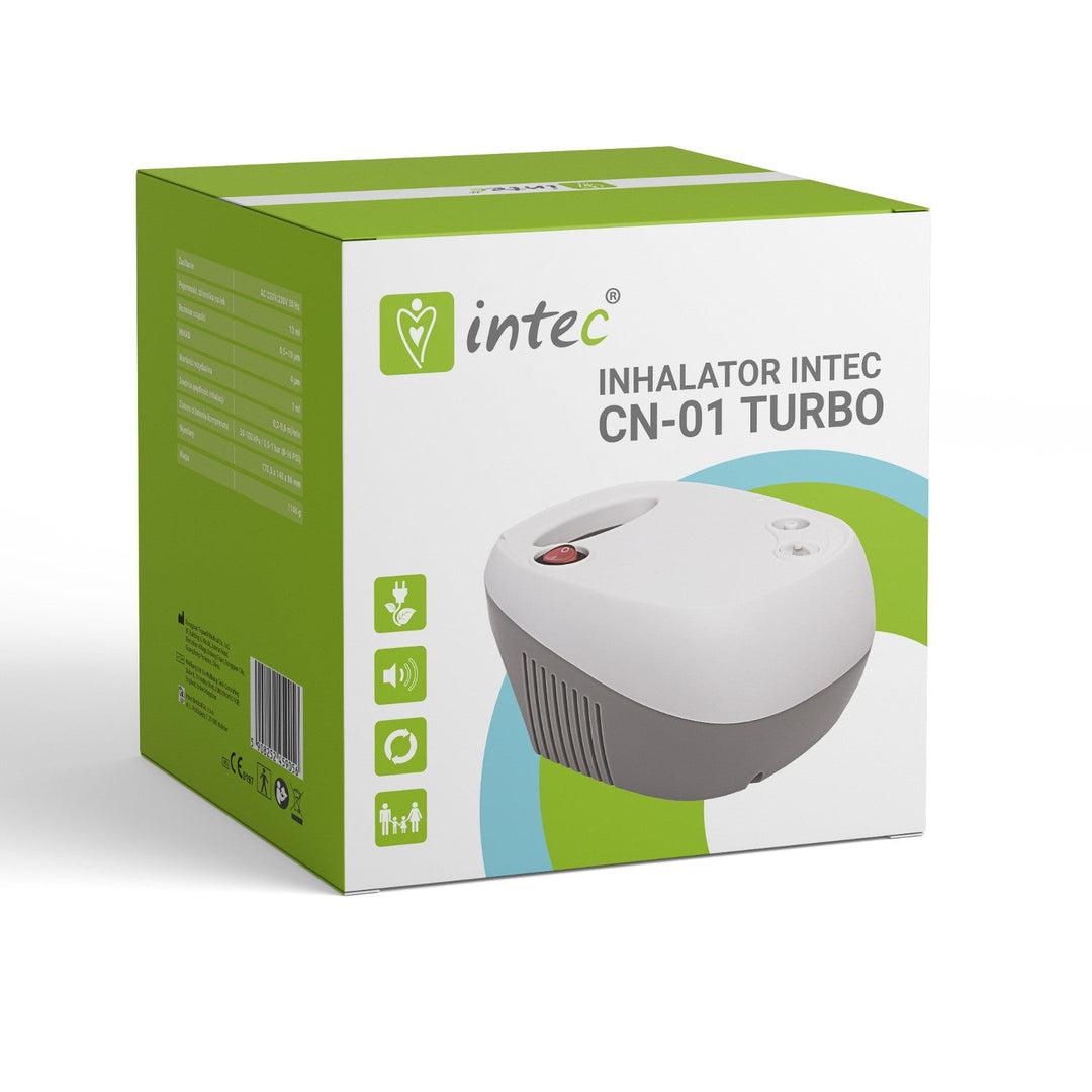 Intec CN-01 Turbo kompressor-stempelinhalator, lille størrelse
