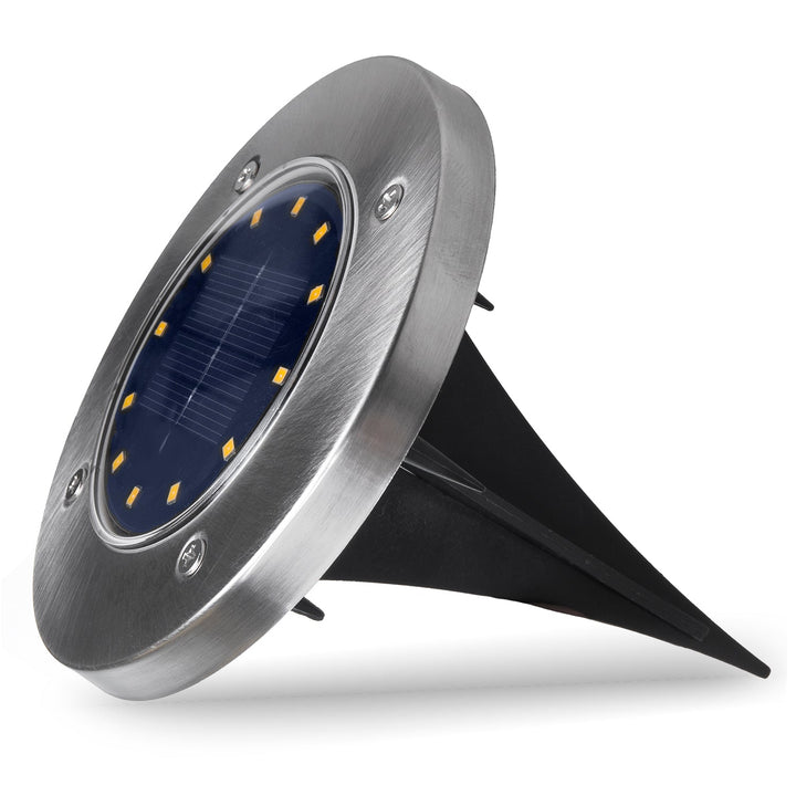 12x solcellelampe til udendørs brug LED Maclean IP44, 12 LED SMD, 4000K, Ni-MH 600 mAh, 0,7W, MCE318