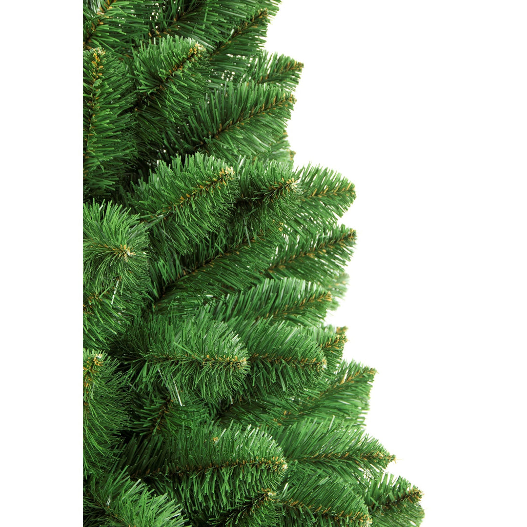 Damich Kunstig gran Fyr Juledekoration Juletræ Med Stativ Lavet Af PVC-Folie 180 cm