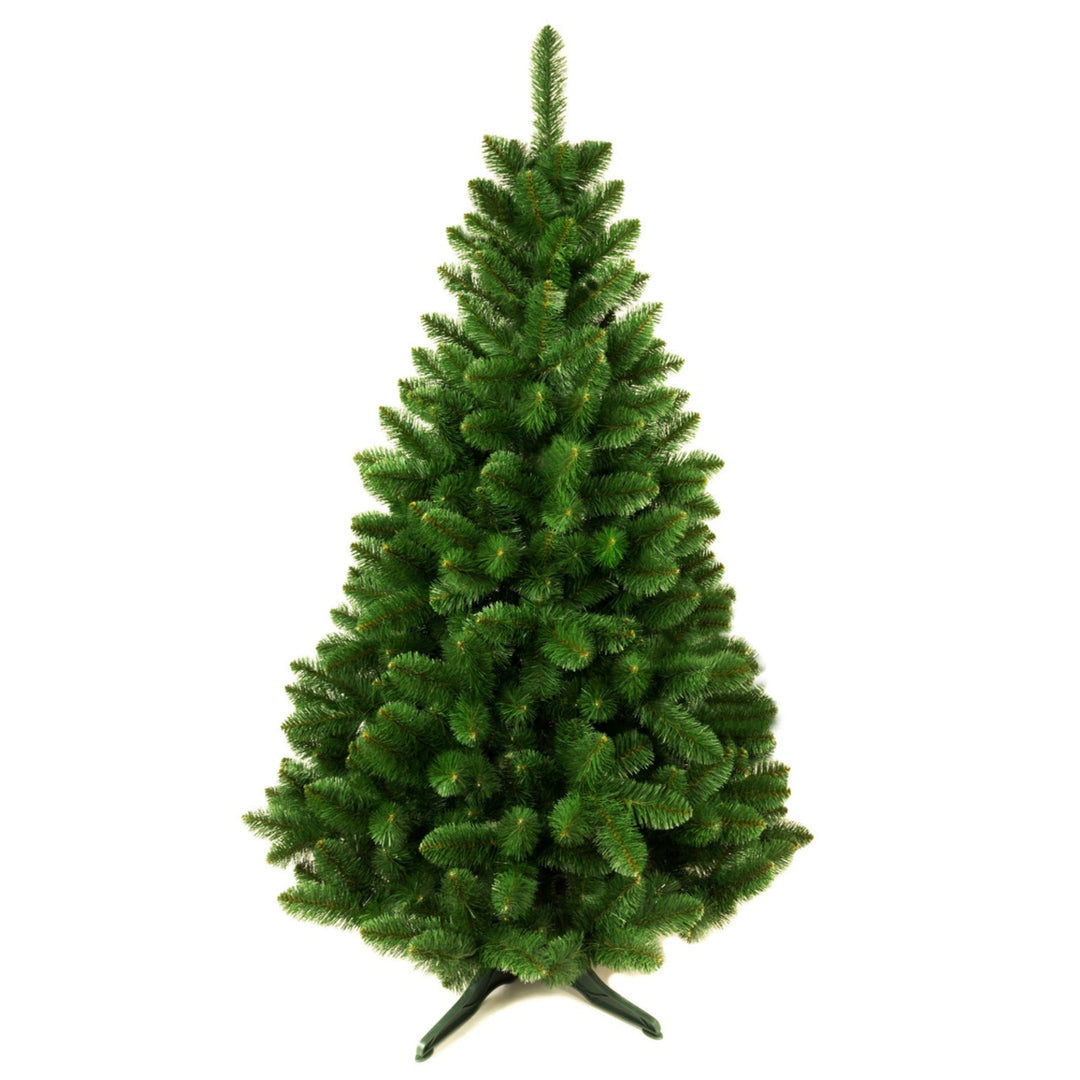 Damich Kunstig gran Fyr Juledekoration Juletræ Med Stativ Lavet Af PVC-Folie 180 cm