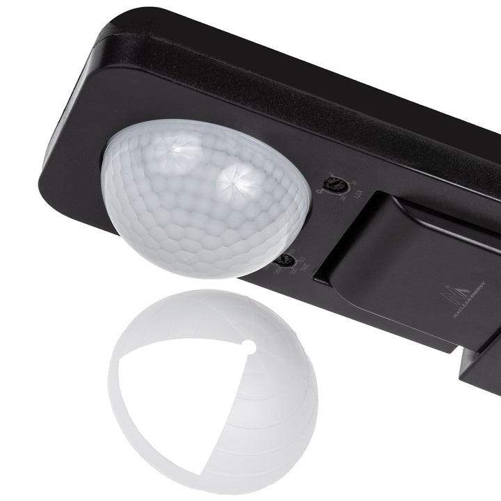 Maclean PIR-bevægelsessensor, infrarød, IP65, maks. 2000 W, sort, MCE243 B