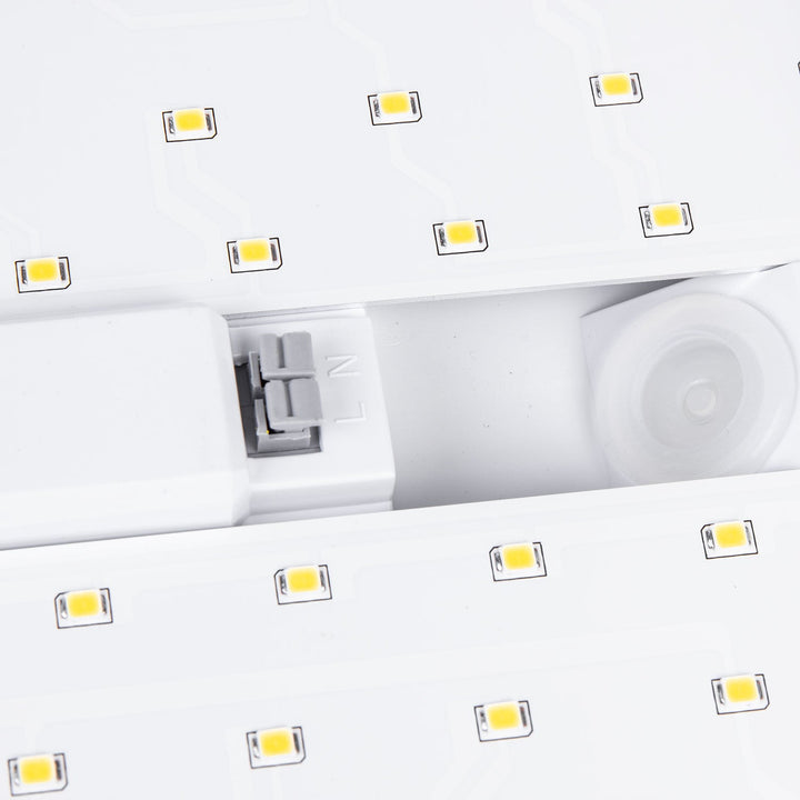 Maclean LED-lampe, husnummer, skumrings- og bevægelsessensor, dæmpbar, 20 W, IP65, neutral farve (4000 K), 1600 lm, MCE466 W