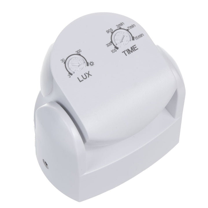 Maclean PIR-bevægelsessensor, infrarød, IP65, hvid, rækkevidde 12 m, maks. belastning 600/1200 W, MCE468 W