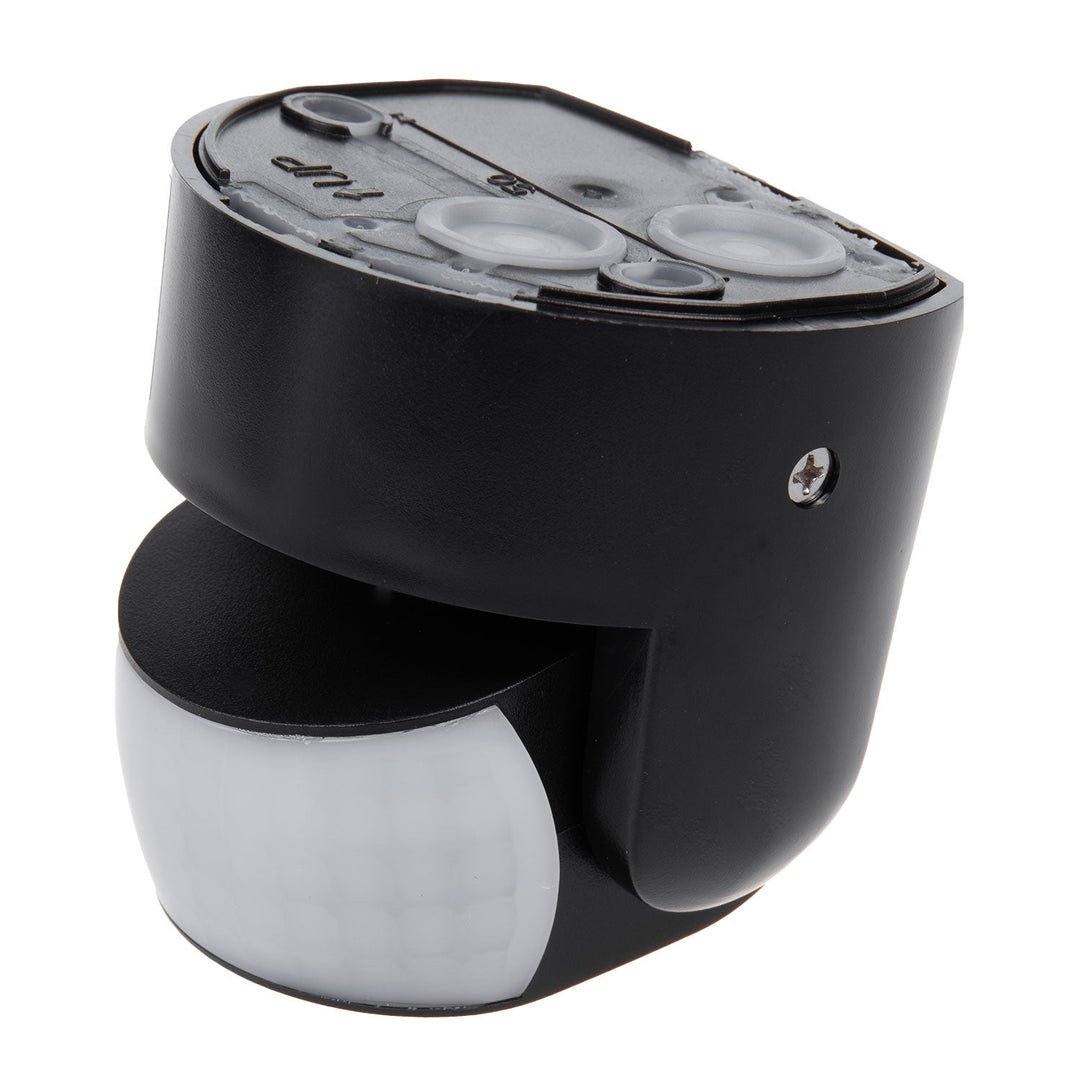 Maclean PIR-bevægelsessensor, infrarød, IP65, sort, rækkevidde 12 m, maks. belastning 600/1200 W, MCE468 B