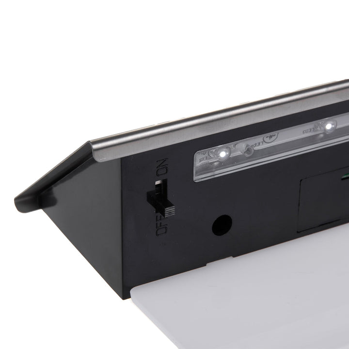 Solar LED-lampe med husnummer Maclean, IP44, 1W, 60lm, 6000K, batteri 600 mAh, 2,5V DC 70mA, MCE423