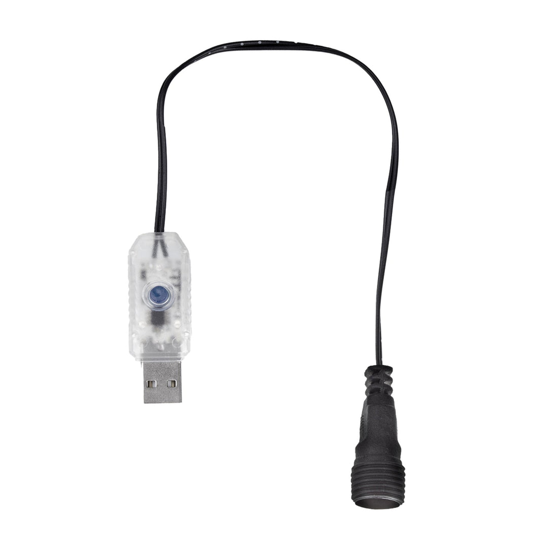 Maclean 2-i-1 solcelledrevet LED-havebelysning, IP44, 3 W, 10 lm, 3000 K, 2*600 mAh batteri, 5 V DC, 7 m, MCE424