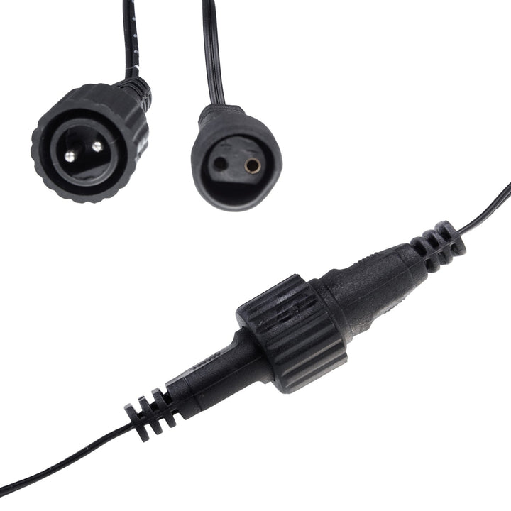 Maclean 2-i-1 solcelledrevet LED-havebelysning, IP44, 3 W, 10 lm, 3000 K, 2*600 mAh batteri, 5 V DC, 7 m, MCE424