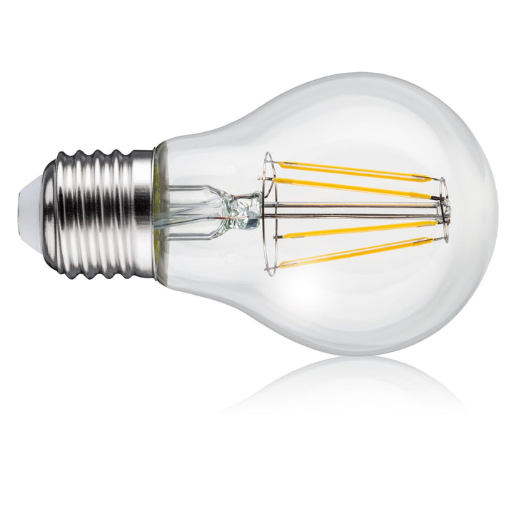 6x LED-glødepære Maclean, E27, 11W, 230V, WW varm hvid 3000K, 1500lm Retro Edison dekorativ A60, MCE280