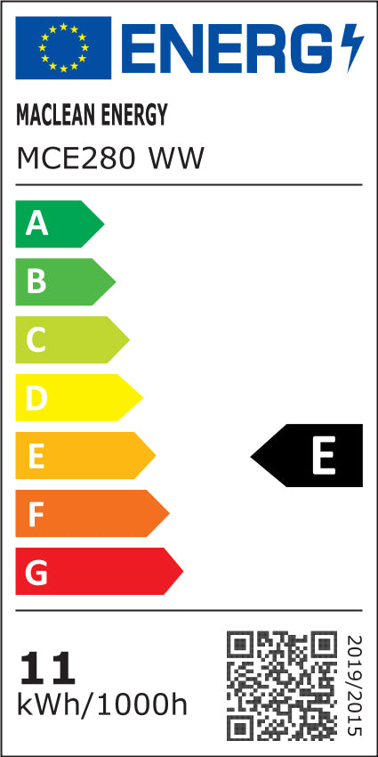 6x LED-glødepære Maclean, E27, 11W, 230V, WW varm hvid 3000K, 1500lm Retro Edison dekorativ A60, MCE280