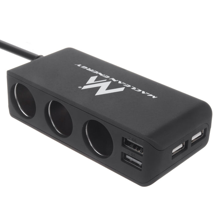 Maclean bilcigaretstikfordeler, voltmeter, 120 W