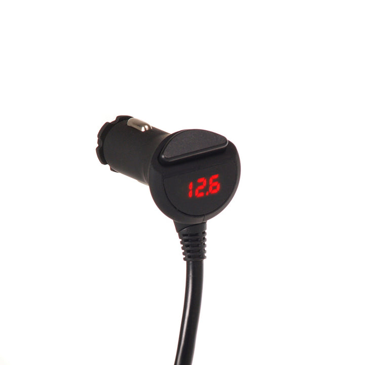 Maclean bilcigaretstikfordeler, voltmeter, 120 W