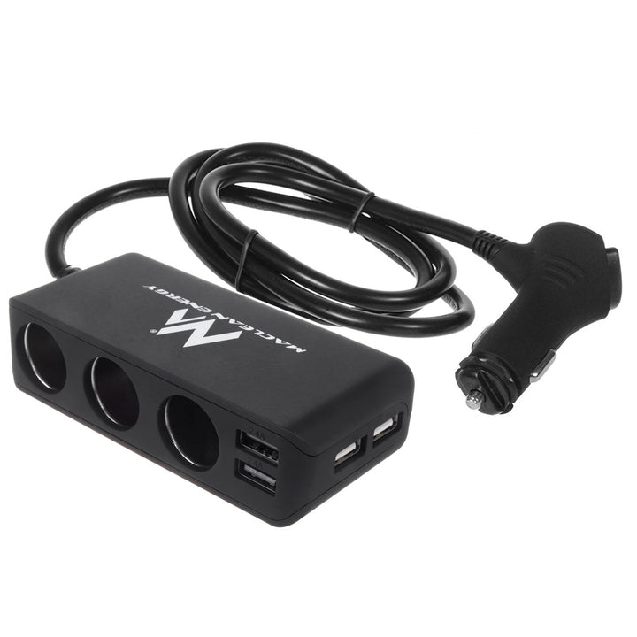 Maclean bilcigaretstikfordeler, voltmeter, 120 W