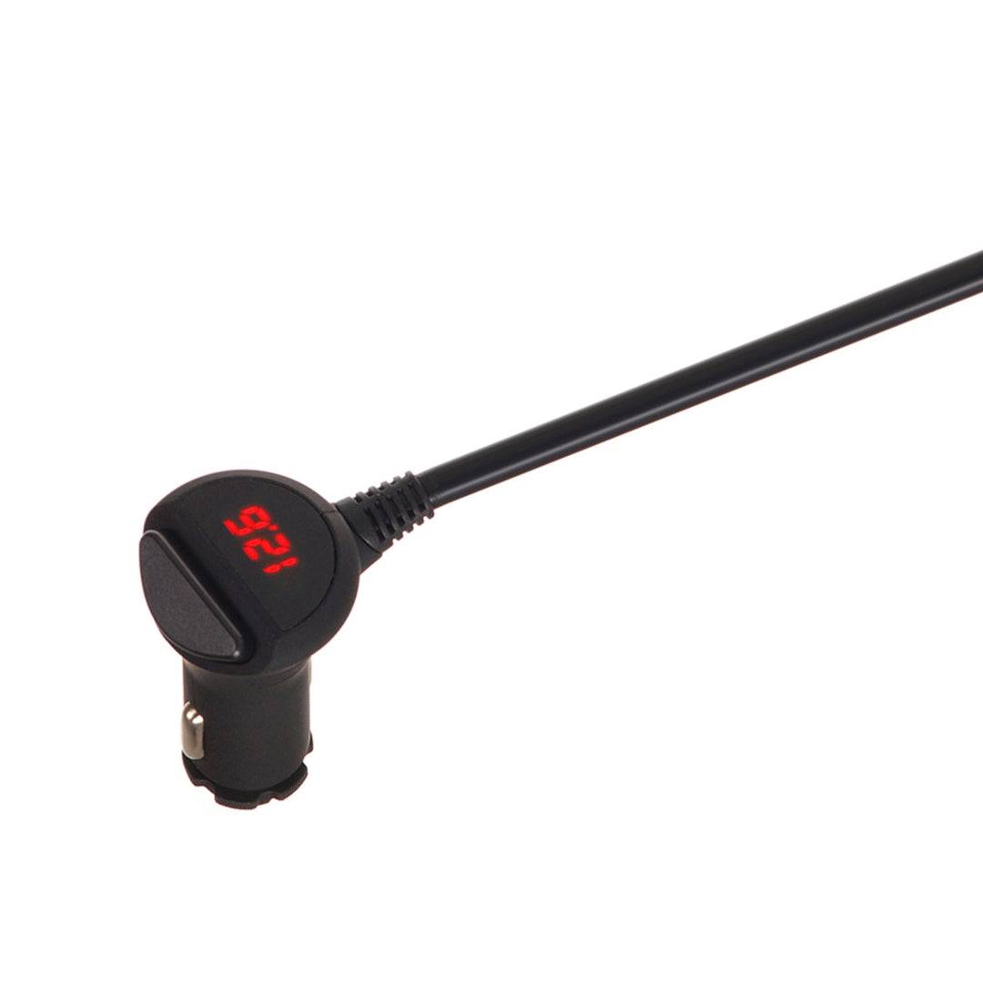 Maclean bilcigaretstikfordeler, voltmeter, 120 W