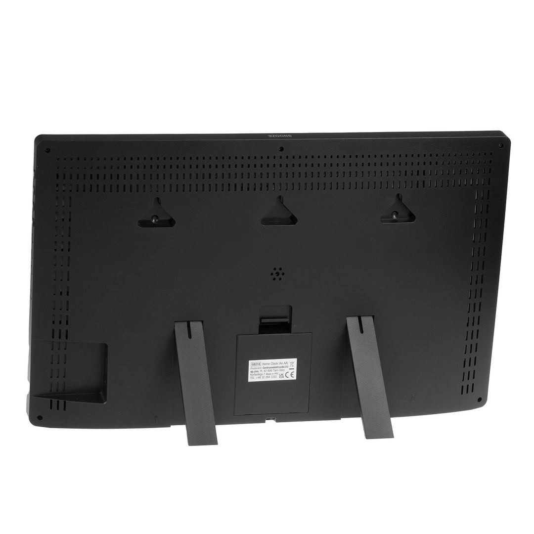 LCD-vægur, meget stort, GreenBlue, temperatur, dato, GB218