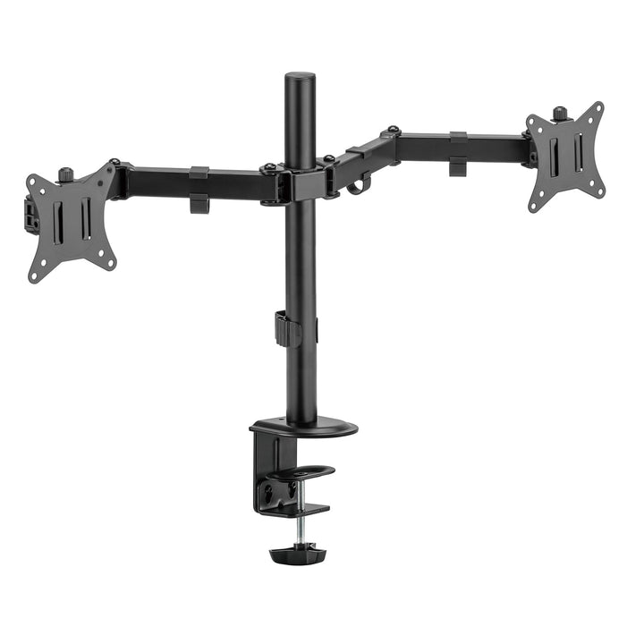 Maclean bordholder til 2 skærme, VESA 75x75 og 100x100, 17-32", 2x 9 kg, MC-754N