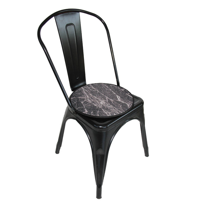 Pude til stol Bertoni, dekorativ, af filt, 35 cm, Sumatra, EE0068