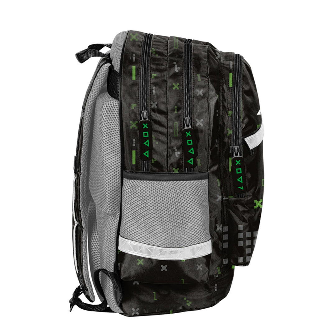 Gaming Paso PP23GE-116 skoletaske med målene 42x29x16 cm