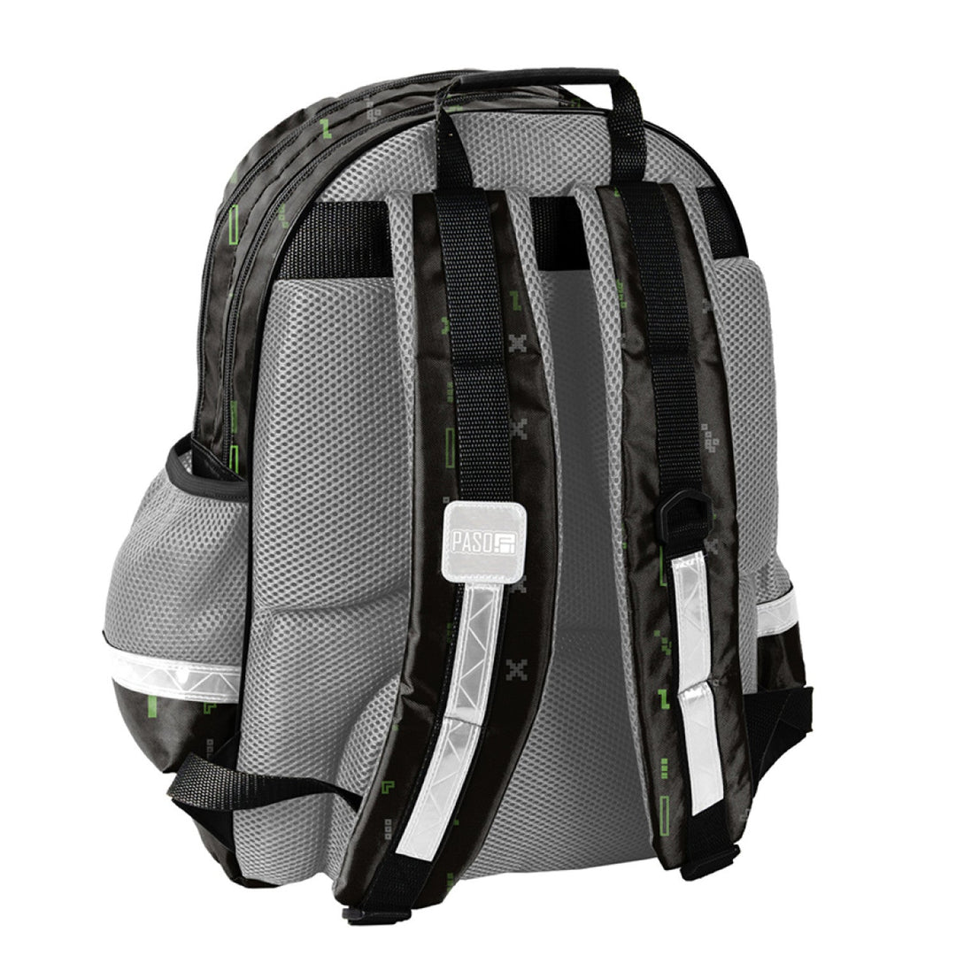 Gaming Paso PP23GE-116 skoletaske med målene 42x29x16 cm