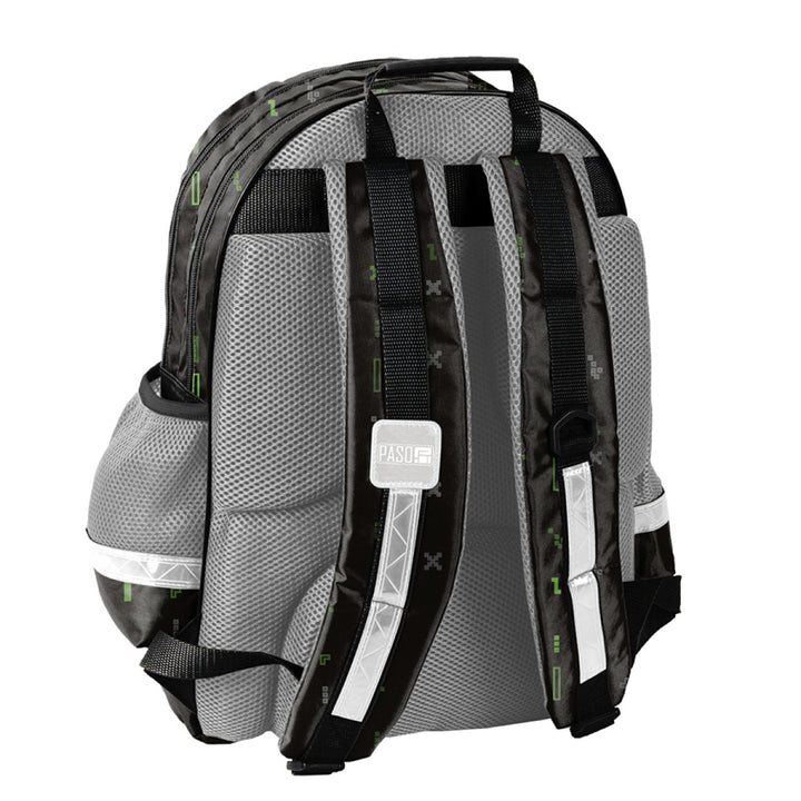 Gaming Paso PP23GE-116 skoletaske med målene 42x29x16 cm