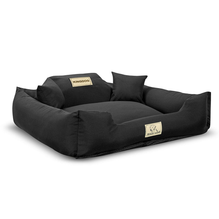 Hundeseng KINGDOG KINMIC75/65CZA 75x65 cm sort