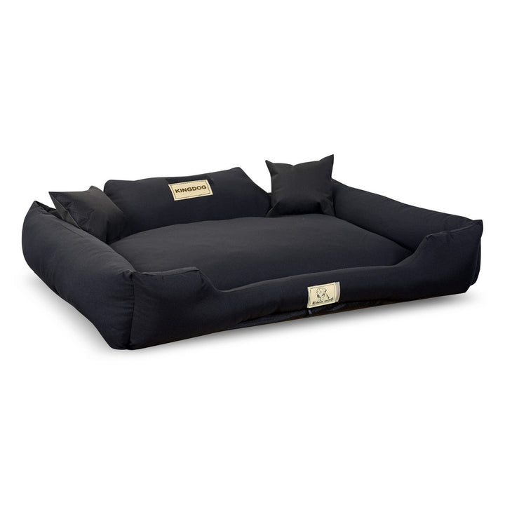 Hundeseng KINGDOG KINMIC115/95CZA 115x95 cm sort