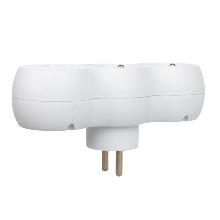 Maclean stikkontakt, forgreningsstik med 2 stik, 2x USB A/C, type E, 2x16A, MCE339 E