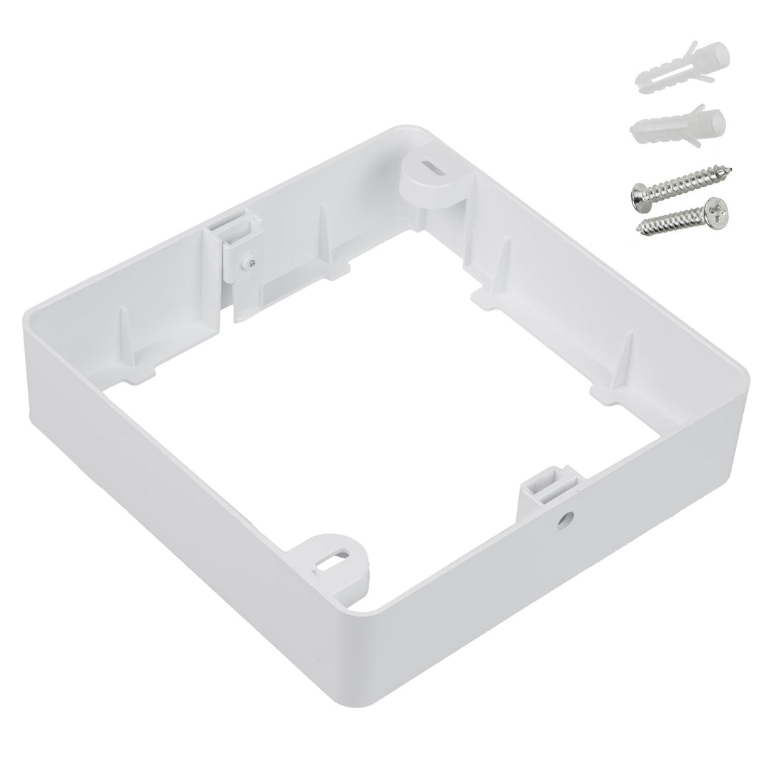 Maclean påsætningsadapter til LED-panel 18W, firkantet, 170*170*38 mm, MCE379 S