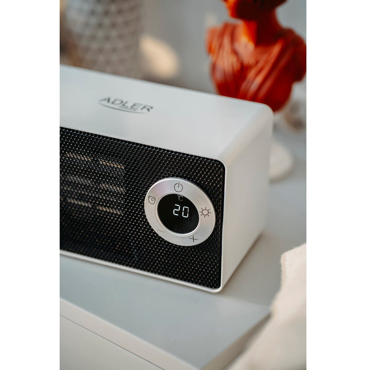 Keramisk varmeblæser med LCD-display Adler AD 7746