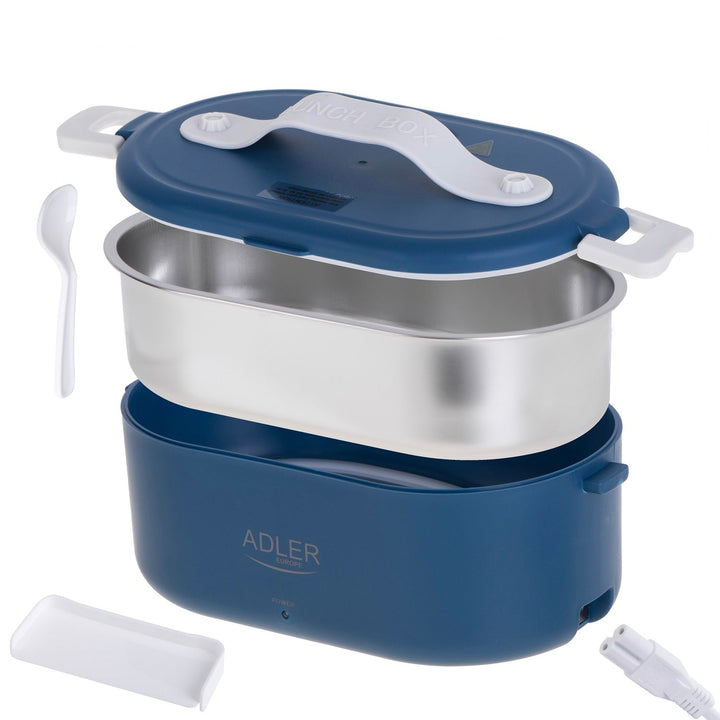 Opvarmet madbeholder 0,8 liter Adler AD 4505 blue