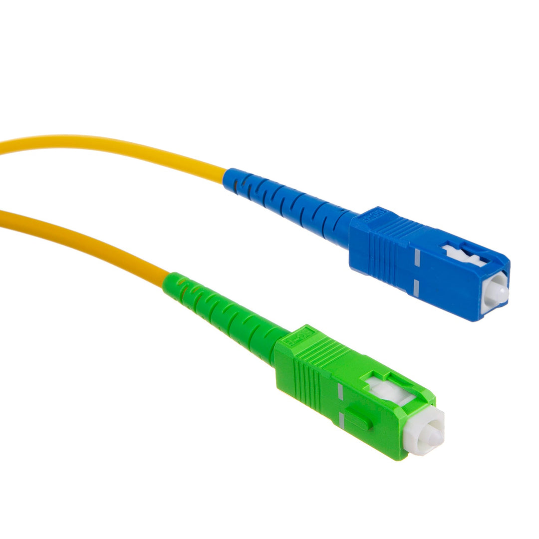 Patchkabel fiberoptisk kabel Maclean, SC/APC-SC/UPC SM 9/125 LSZH, singlemode, længde 5 m, simplex, G657A2, MCTV-403
