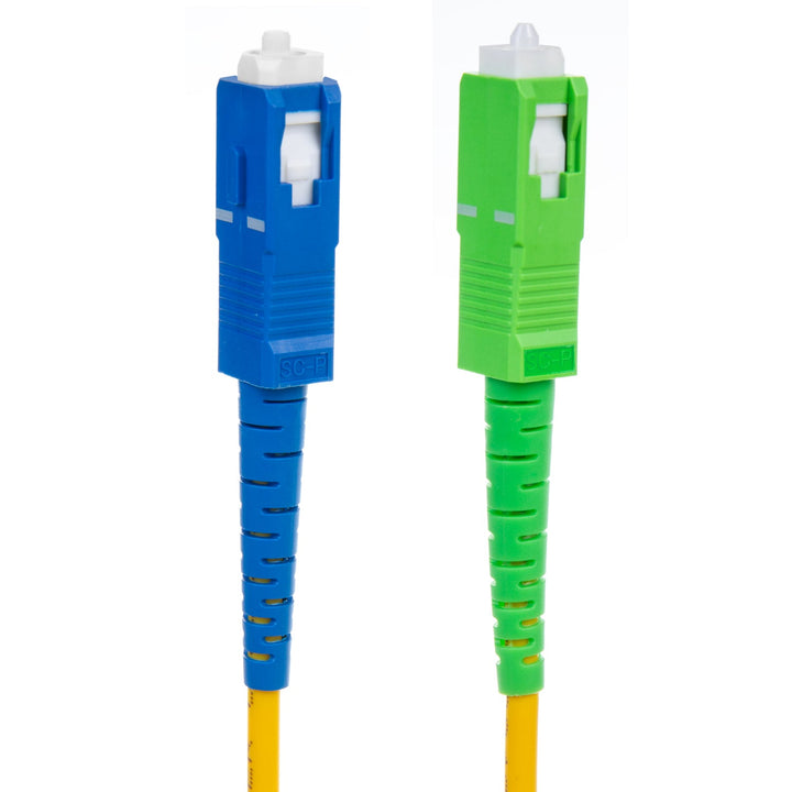 Patchkabel fiberoptisk kabel Maclean, SC/APC-SC/UPC SM 9/125 LSZH, singlemode, længde 5 m, simplex, G657A2, MCTV-403