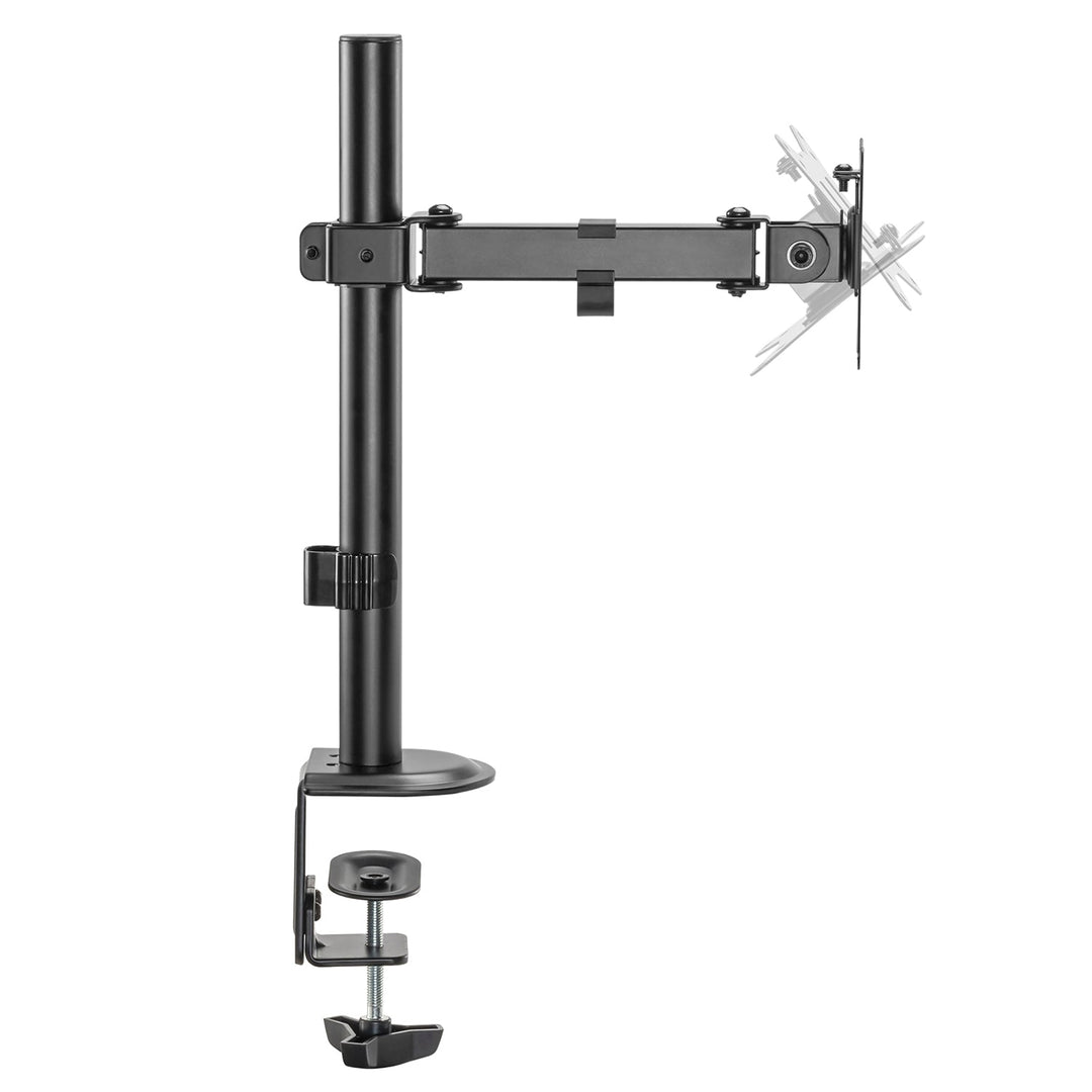 Maclean bordholder til LCD-skærm, enkelt arm, VESA 75x75 og 100x100, 17-32", 9 kg, MC-572N