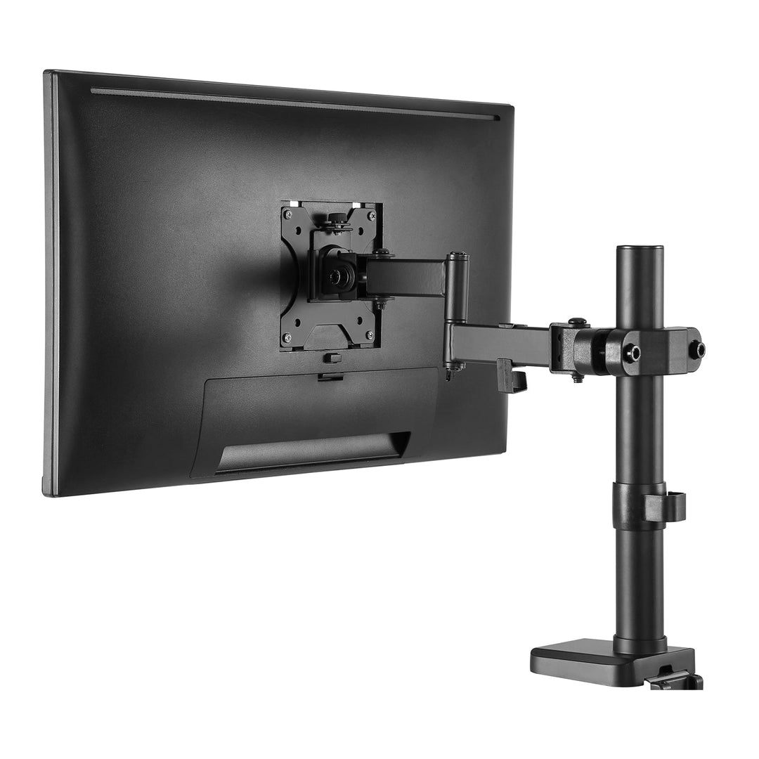 Monitorholder til rør/stolpe 28-60 mm Maclean, dobbelt foldbart arm, 17-32'', 8 kg maks., MC-984