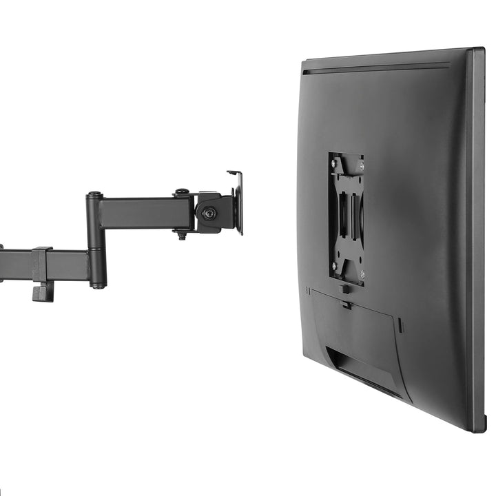 Monitorholder til rør/stolpe 28-60 mm Maclean, dobbelt foldbart arm, 17-32'', 8 kg maks., MC-984