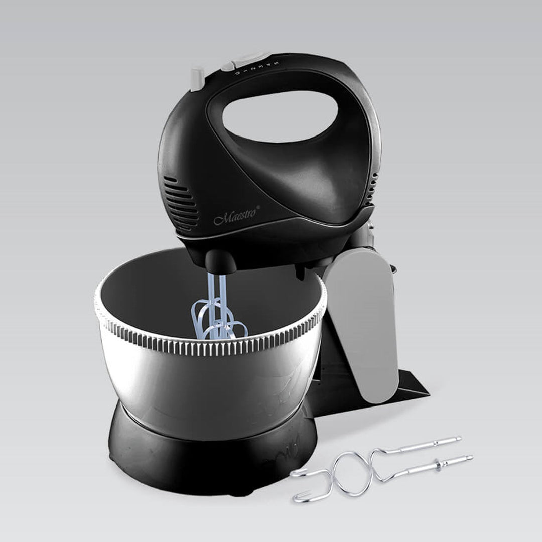 Maestro mixer, roterende skål, 5 hastigheder, Turbo-funktion, 600 W, sort, MR-550