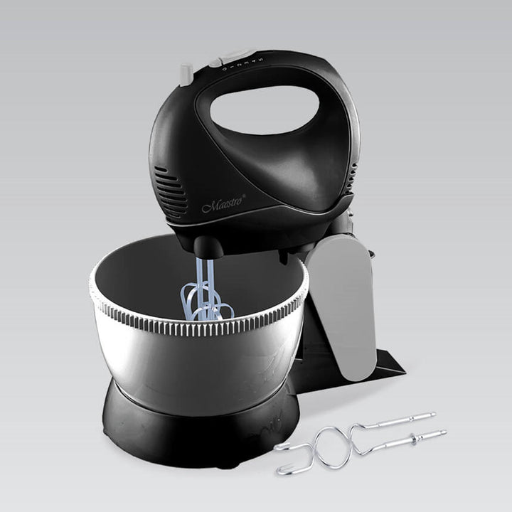 Maestro mixer, roterende skål, 5 hastigheder, Turbo-funktion, 600 W, sort, MR-550