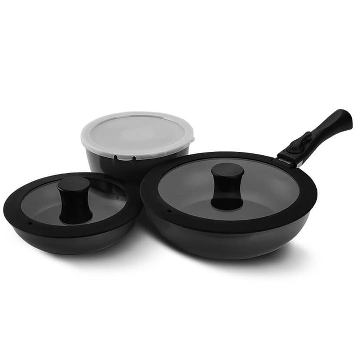 7-delt Maestro-pande-sæt, non-stick belægning, aftageligt håndtag, MR-4800-7