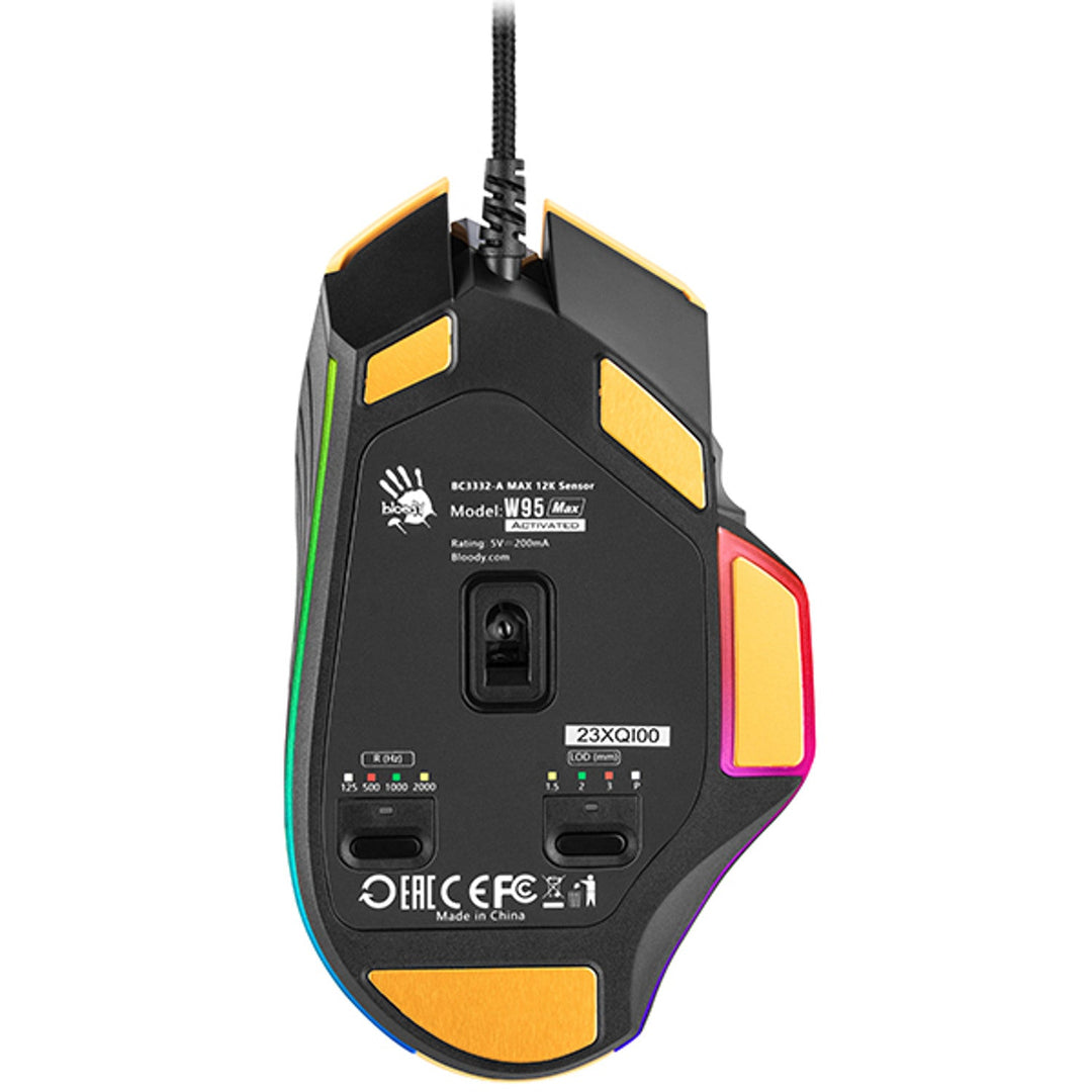 A4TECH BLOODY W95Max USB Sports Lime mus A4TMYS47259