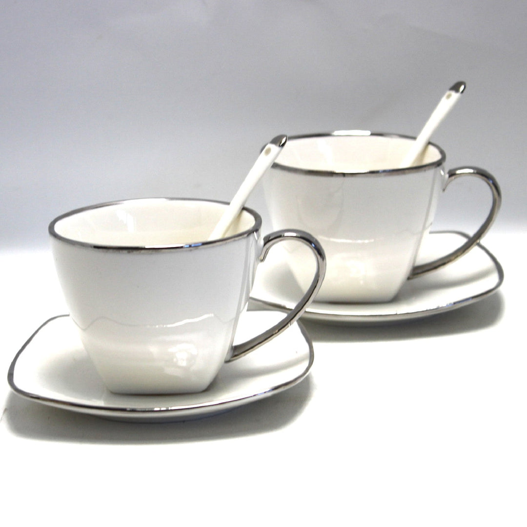 Sæt porcelænskopper til kaffe Queen Isabell W23SV60-06358