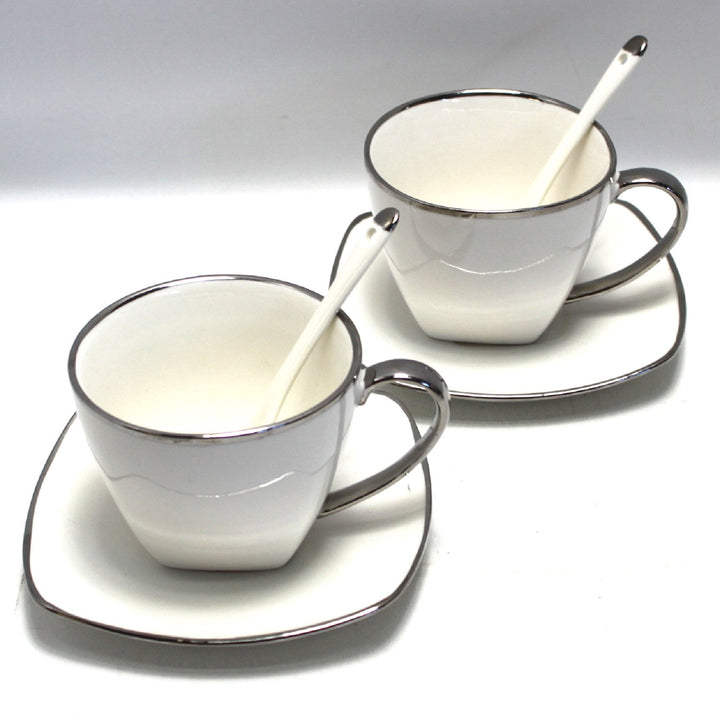 Sæt porcelænskopper til kaffe Queen Isabell W23SV60-06358