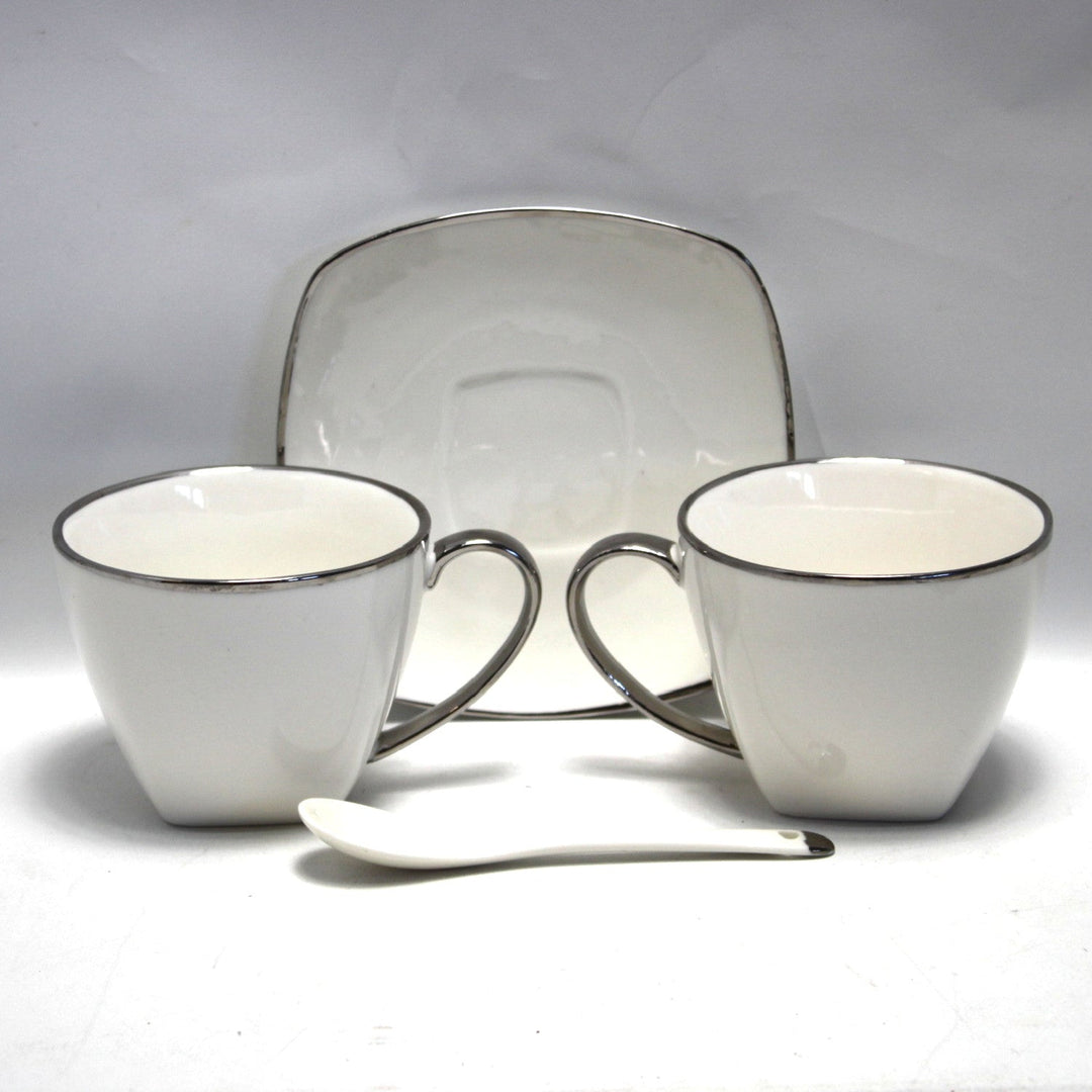 Sæt porcelænskopper til kaffe Queen Isabell W23SV60-06358