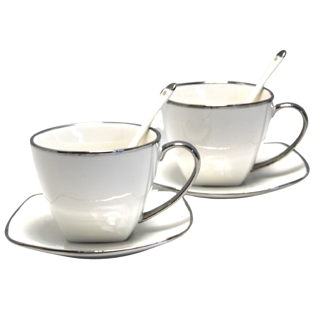 Sæt porcelænskopper til kaffe Queen Isabell W23SV60-06358