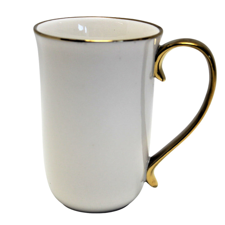 Stor kaffekop i porcelæn 400 ml Queen Isabell W23GD59-06426