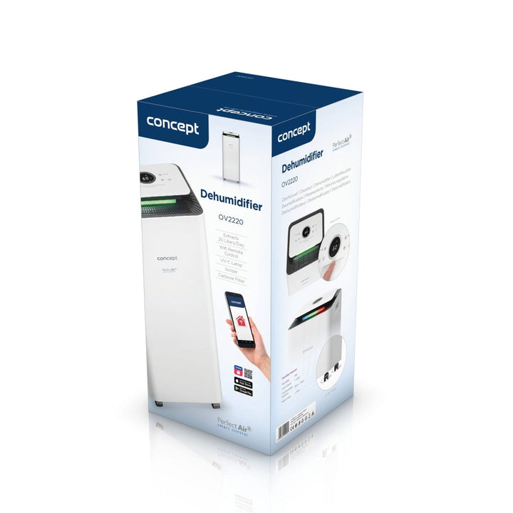 Lufttørrer med renser Smart Concept OV2220 Perfect Air