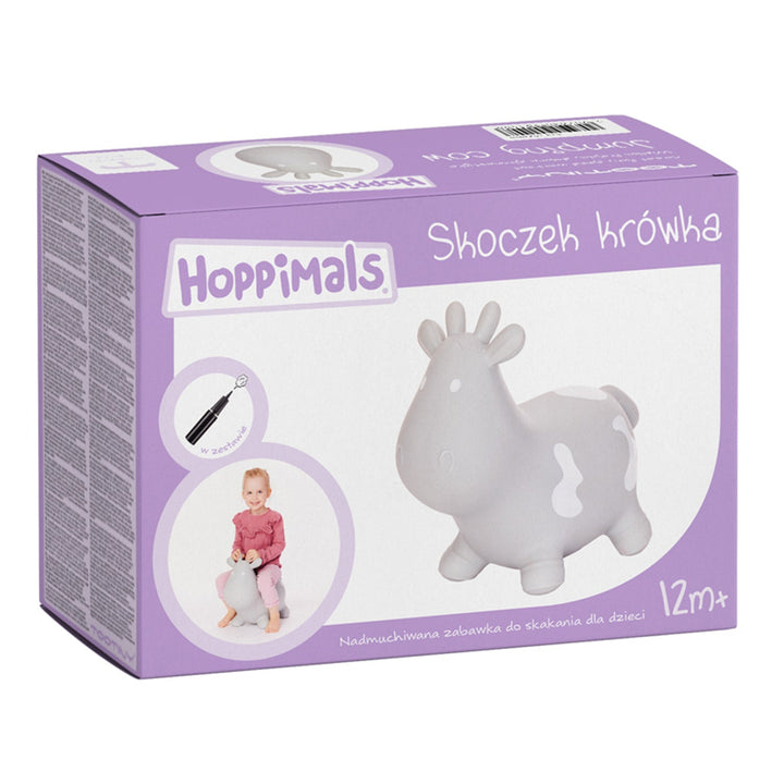 Hoppimals gummihopper, grå karamel, pumpe, T-TFF-NN140