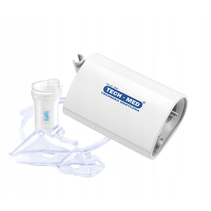 TECH-MED kompressor inhalator, til hele familien, 3 masker, TM-NEB 100