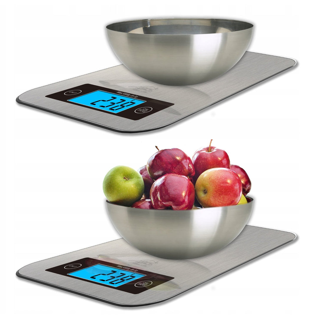 TECH-MED køkkenvægt, diætvægt, Bluetooth, 5 kg, HW-FIT022