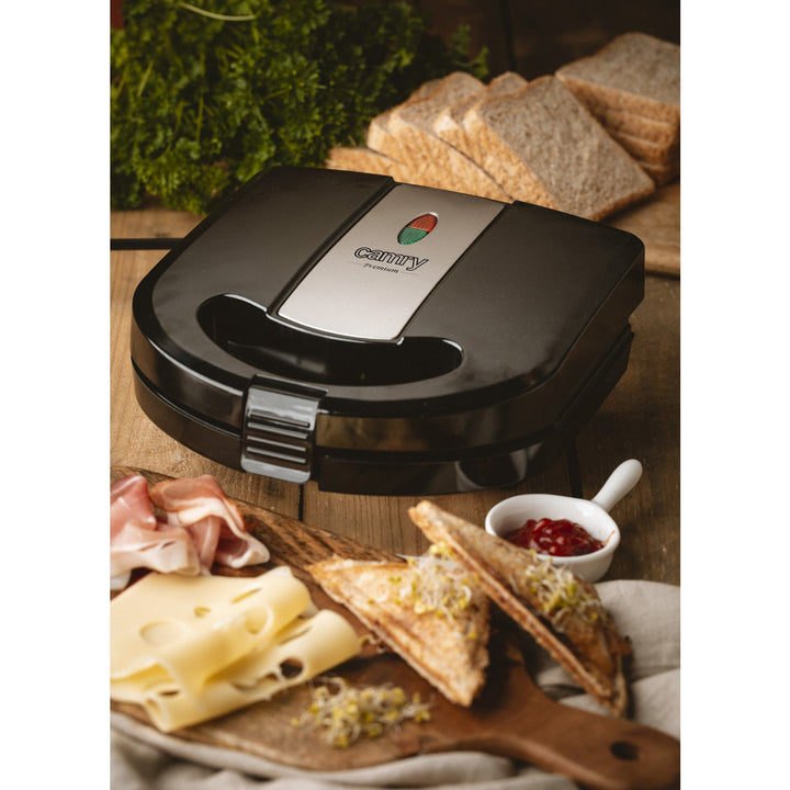 Camry multifunktionsbrødrister, brødrister, grill, nødderister, 1000 W,